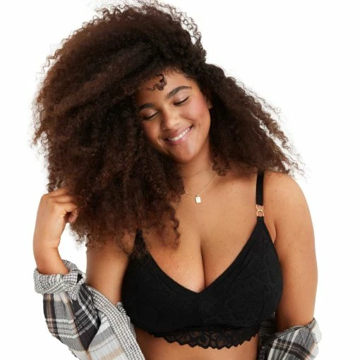 New 🤩 Aerie Checked Out Lace Padded Bralette 🔥 -Cheap Damsel Juniors Store unnamed file 196