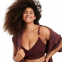 New 🤩 Aerie Checked Out Lace Padded Bralette 🔥 -Cheap Damsel Juniors Store unnamed file 198