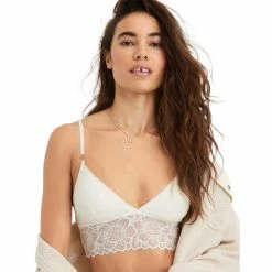 New 🤩 Aerie Checked Out Lace Padded Bralette 🔥 -Cheap Damsel Juniors Store unnamed file 199