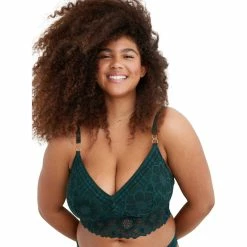 New 🤩 Aerie Checked Out Lace Padded Bralette 🔥 -Cheap Damsel Juniors Store unnamed file 201