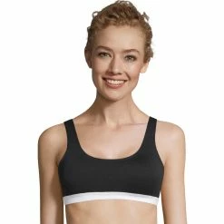 Best reviews of 🤩 Hanes Comfy Cotton Stretch Unlined Wirefree Bra, 2 Pk. 🧨