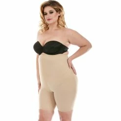 Best deal 🌟 InstantFigure Plus Size Hi Waist Gusset Shorts 👍 -Cheap Damsel Juniors Store unnamed file 594