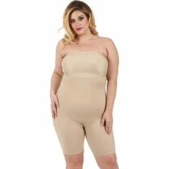 Promo ⭐ InstantFigure Plus Size Bandeau Bodyshorts 😀 -Cheap Damsel Juniors Store unnamed file 607