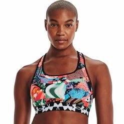 Cheapest 🧨 Under Armour Mid Crossback Sports Bra 💯