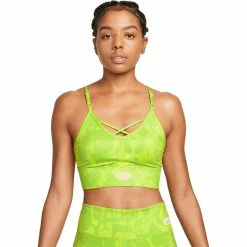 Outlet 😀 Nike Dri Fit Indy Iconclash Allover Print Bra 👏 -Cheap Damsel Juniors Store unnamed file 720