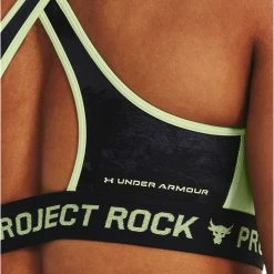 Top 10 😉 Under Armour Project Rock Print Crossback Bra 😀 -Cheap Damsel Juniors Store unnamed file 739