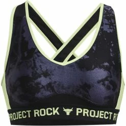 Top 10 😉 Under Armour Project Rock Print Crossback Bra 😀 -Cheap Damsel Juniors Store unnamed file 740